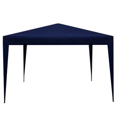 10′ x 10′ Navy Blue Pop-Up Outdoor Canopy Gazebo