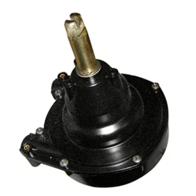 10″ Black and Gold Contemporary Tilt Rotary Steering Helm
