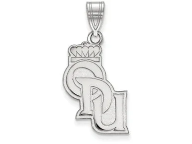 10k White Gold Logoart Old Dominion University Large Pendant – 1W017ODUAF