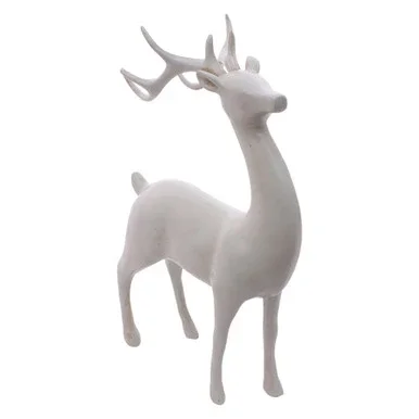 11.25″ White Deer Figurine