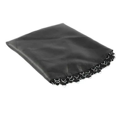 122.75″ Raven Black Round Outdoor Trampoline Replacement Jumping Mat