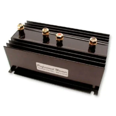 13″ Black and Gold Battery Isolator with 2 Alternator 2 Battery – 130 Amp