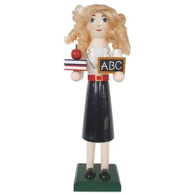 14″ Teacher with Books Christmas Nutcracker