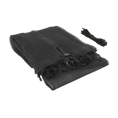 144″ Black Round Outdoor Trampoline Replacement Enclosure Safety Net