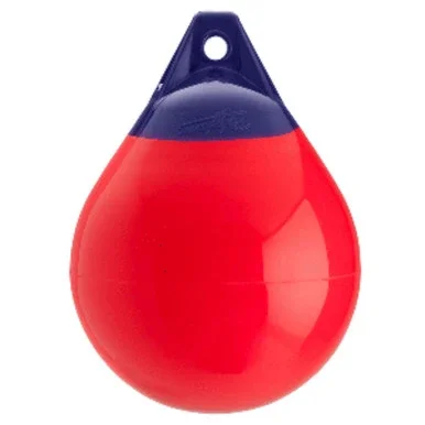17″ Red and Blue Unique Polyform A Series A-2 14.5 Diameter Buoy