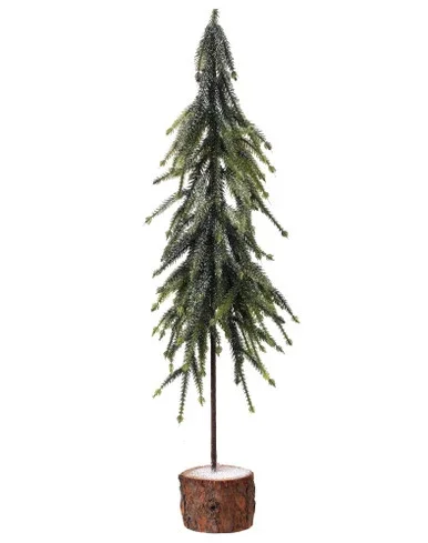 2′ Frosted Alpine Artificial Christmas Tree, Unlit