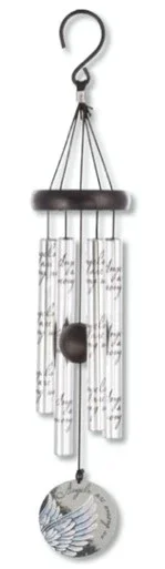 21″ Sonnet Sounds “Angels” Aluminum and Wood Outdoor Patio Garden Wind Chimes