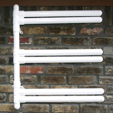 28” White 6 Rack Model Float Storage Hanging Float Rack