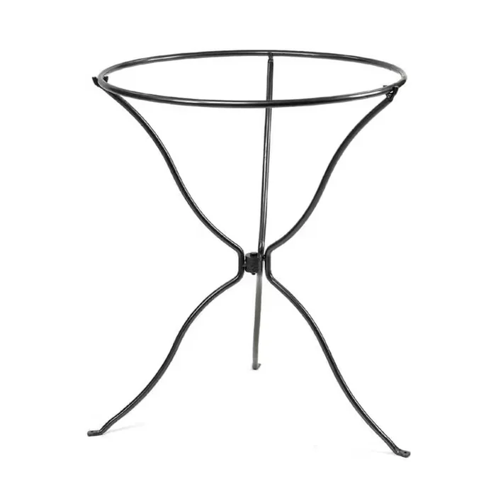 29-inch High Tripod Ring Stand for Birdbath – Bird Bath Bowl Not Included