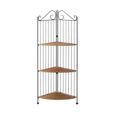 4D Concepts 3 Tier Corner Bookcase 143023