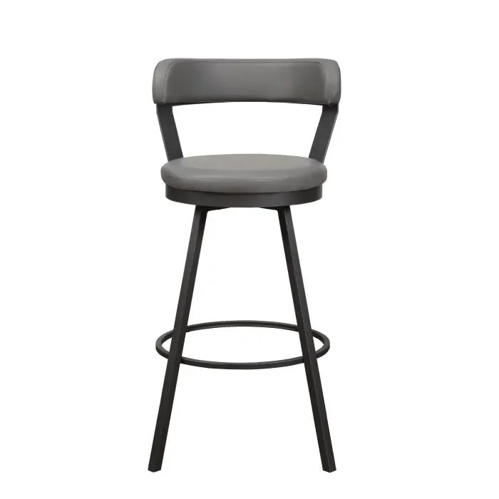 5566-29GY – Swivel Pub Height Chair, Gray