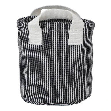 8″ x 11″ Denim Striped Canvas Organizer