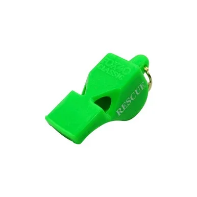 9.25″ Solid Neon Green All-Around Sports Fox40 Whistle for Referees and Coaches