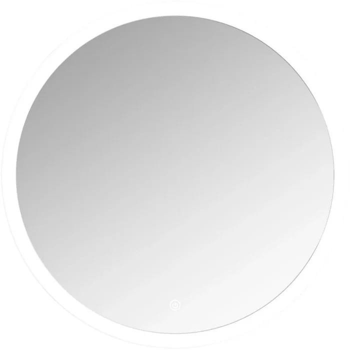 A and E Bath and Shower Clancy 23-5/8″ Diameter Circular Frameless Bathroom Mirror