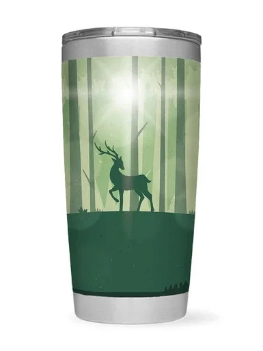 A Deer With The Sunshine Tumbler -SmartPrintsInk Designs