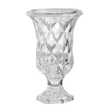 AB Home Transitional Vase With Clear Finish 77288