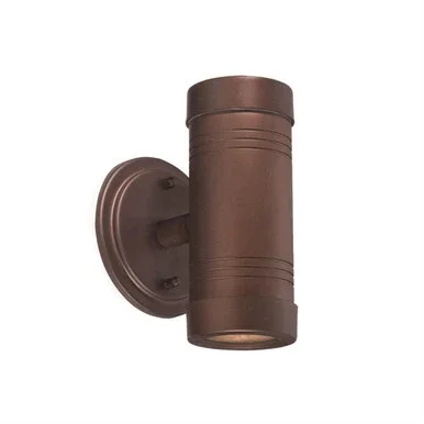 Acclaim Lighting 2-Light Cylinder Wall Light With Architectural Bronze 7692ABZ