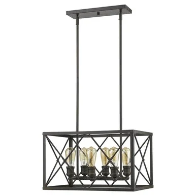 Acclaim Lighting Brooklyn 6-Light Pendant With Oil Rubbed Bronze IN21125ORB