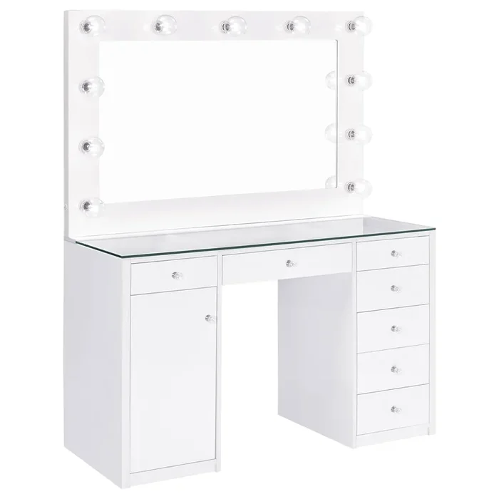 Acena Vanity Table and Mirror