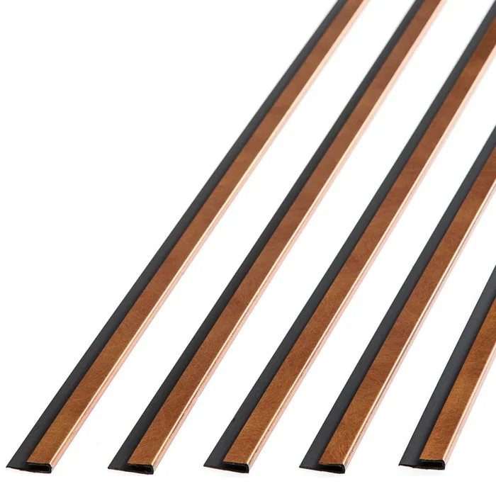 ACP Fasade Backsplash and Wall Tile “J” Trim Finish Package – Pack of (5)