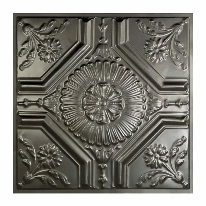 ACP Great Lakes Tin 24″ x 24″ Rochester Lay In Tin Ceiling Tile – Sold by Carton (20 SF/Carton)