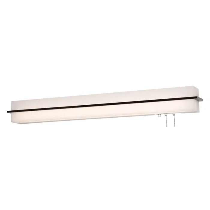 AFX Apex 2 Light 5″ Tall LED Wall Sconce with Fabric Shade