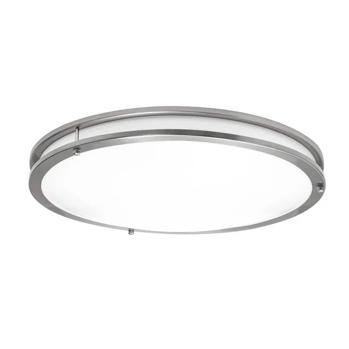 AFX Lighting Carlisle 18” Led Semi-Flush,120-277V,5 Cct,Sn,Bb