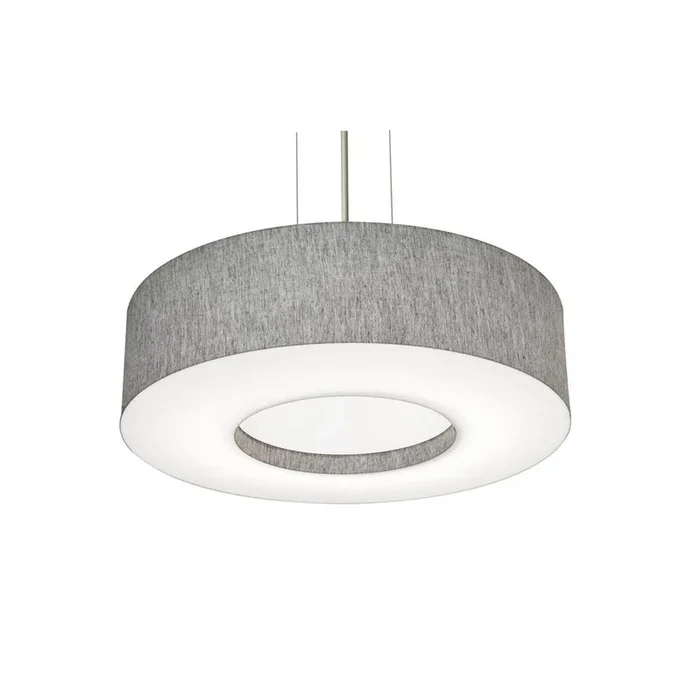 AFX Lighting Montclair 19” Med Base Pendant – Sn W/ Gy