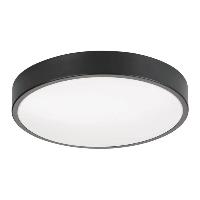 AFX Lighting Octavia 14In Flush,120V,Aj Cct,Black,Battery