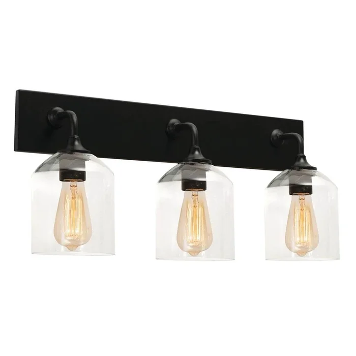 AFX Lighting William 24” Vanity Medium Base Bk