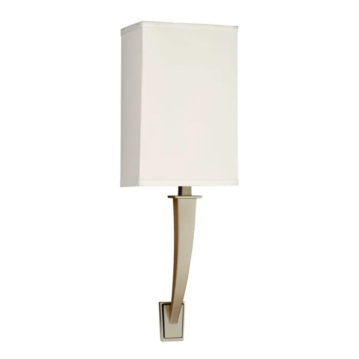 AFX Sheridan 19″ Tall ADA Commercial LED Bathroom Sconce with Acrylic and Fabric Shade