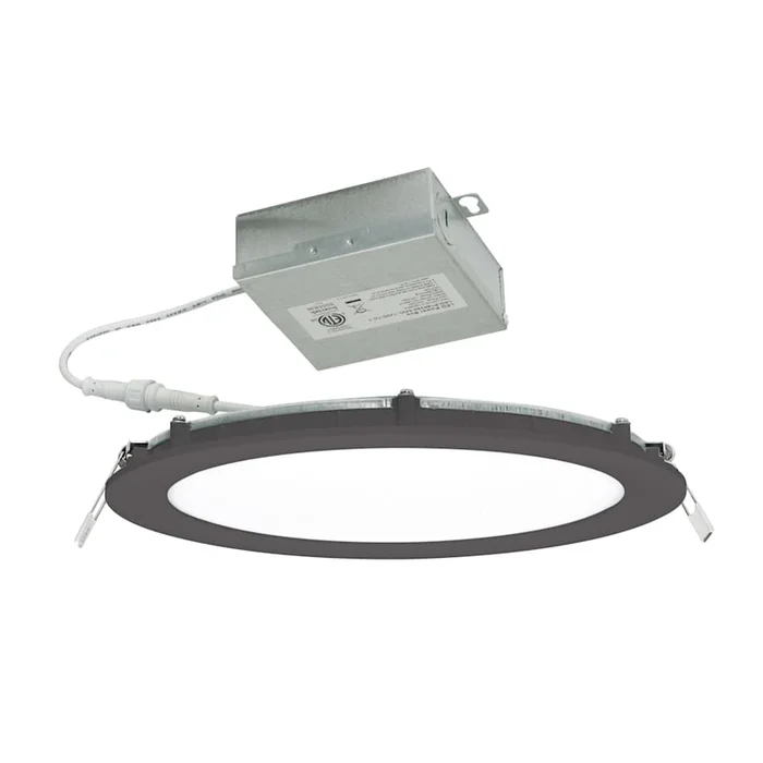 AFX Tuck LED Canless Recessed Fixture with 8″ Wafer Trim – IC Rated