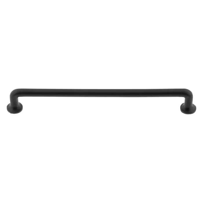 Ageless Iron Rustic Barn Style Black Cast Iron 8″ Center to Center Cabinet Handle / Drawer Pull / Sliding Door Handle