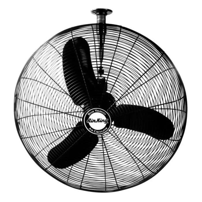 Air King 30″ 8780 CFM 3-Speed Industrial Grade Oscillating I-Beam Mount Fan