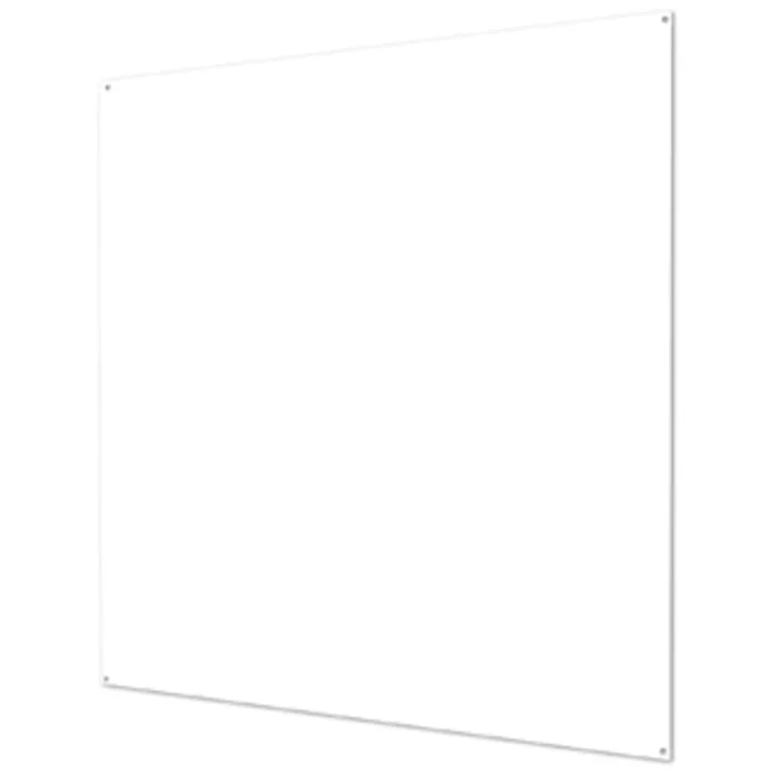 Air King 36 Inch Wide x 24 Inch High Range Hood Back Splash with Pre-Drilled Mounting Holes -White