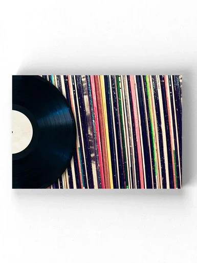 Album Collection Wrapped Canvas -Image by Shutterstock