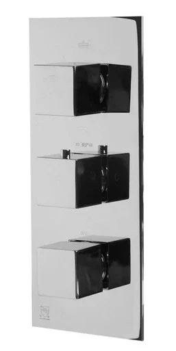 ALFI brand Polished Chrome 4-Way Thermostatic Valve Shower Mixer AB2901-PC