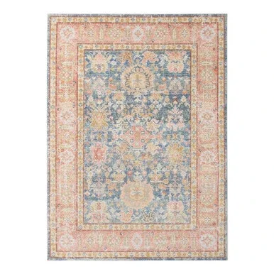 Amer Rugs Century Reuda 2′ x 3′ Area Rug With Blue Finish CEN150203