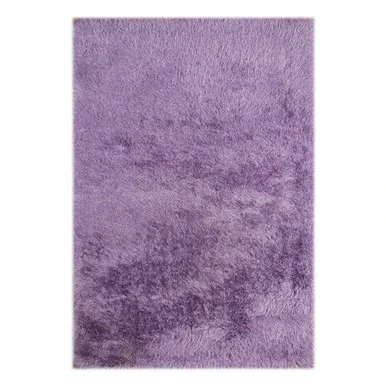 Amer Rugs Metro Granata Plush Shag Purple 3’x5′ Area Rug MET460305