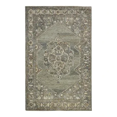 Amer Rugs Vestige Kersey 3’6″ x 5’6″ Area Rug With Brown Finish VES113656