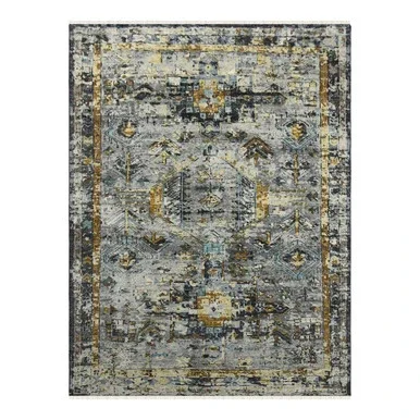 Amer Rugs Willow Greenlee Multicolor Hand-Knotted Wool 2’x3′ Area Rug WIL40203