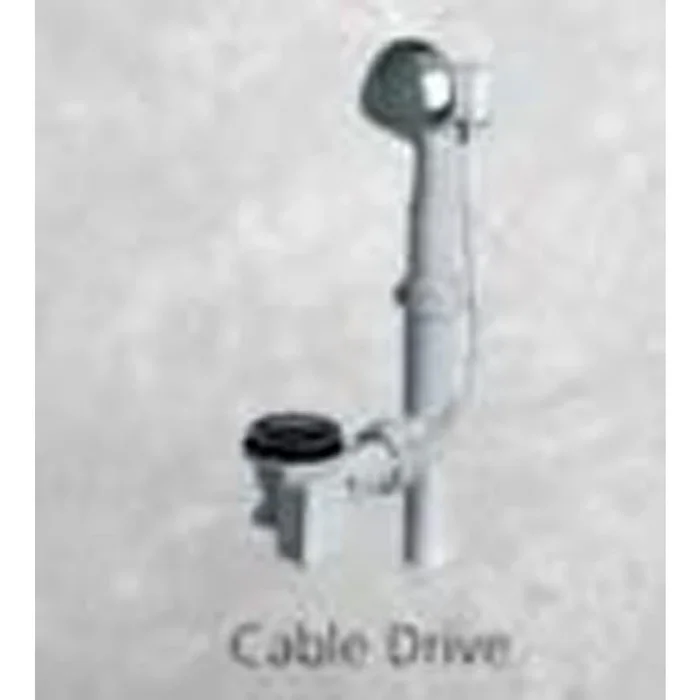 Americh PVC Waste & Overflow – Satin Nickel
