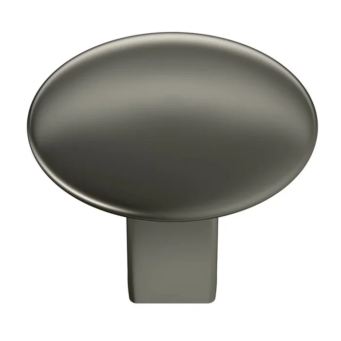 Amerock Riva 1-1/4 in (32 mm) Diameter Polished Nickel Cabinet Knob