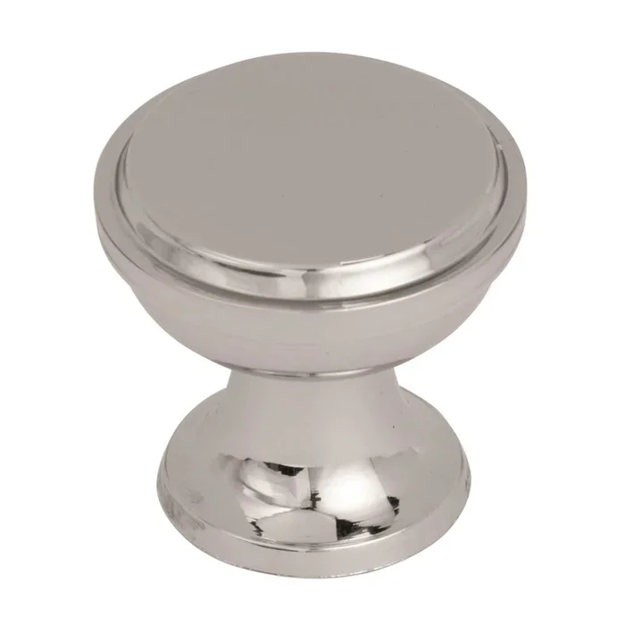 Amerock Westerly 1-3/16 in (30 mm) Diameter Polished Nickel Cabinet Knob