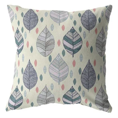 Amrita Sen Broadcloth Zippered Pillow In Dark Green Finish CAPL31BrCDS-ZP-18×18