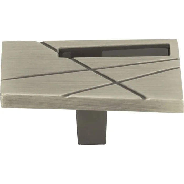 Atlas Homewares Modernist 1-3/4 Inch Rectangular Cabinet Knob
