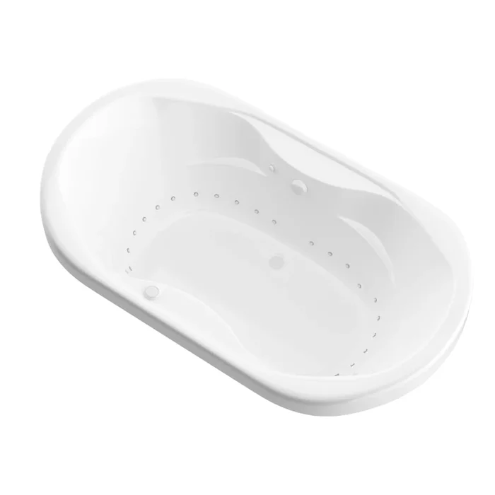 Avano St.Lucia 70″ Acrylic Air Bathtub for Drop-In Installations with Center Drain
