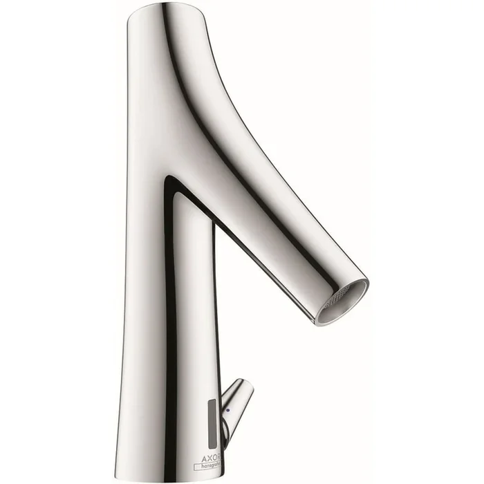 Axor Starck Organic 0.5 GPM Single Hole Electronic Bathroom Faucet with Temperature Control – Engineered in Germany, Limited Lifetime Warranty