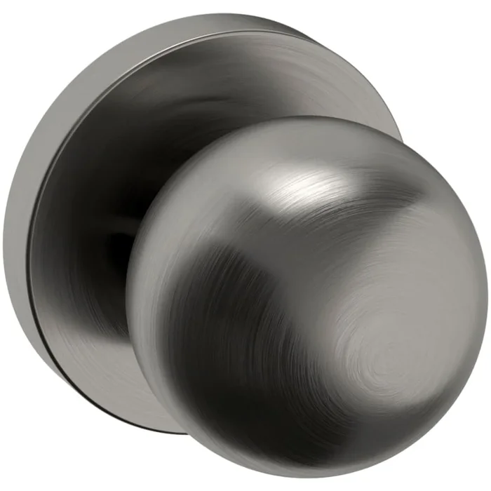 Baldwin 5041 Passage Door Knob Set with 5046 Rose from the Estate Collection