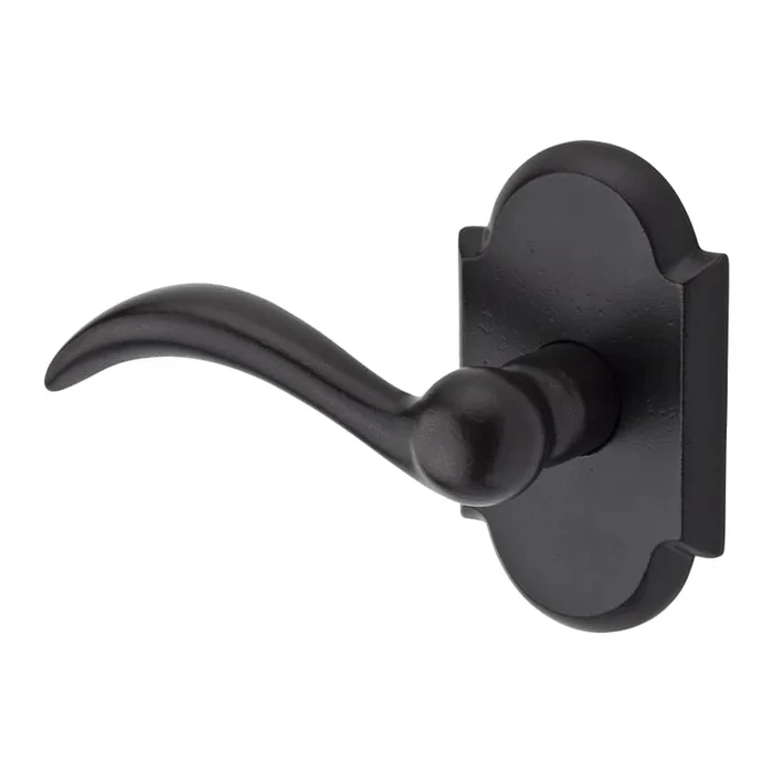 Baldwin Arch Left Handed Non-Turning One-Sided Surface Mount Dummy Door Lever from the Reserve Collection